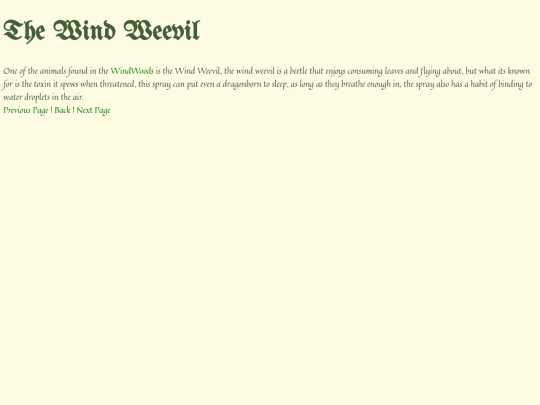 windweevil screenshot