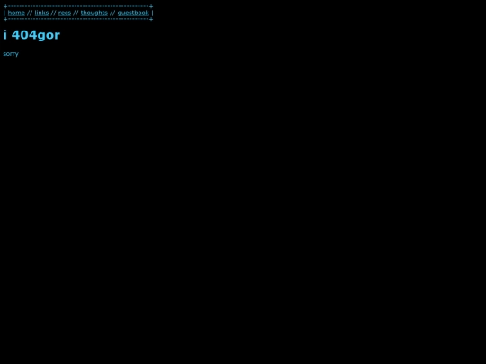 not_found screenshot
