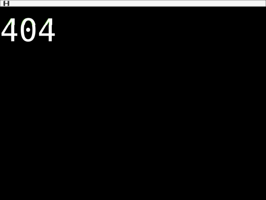 not_found screenshot
