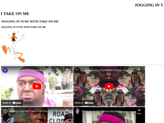 jogging screenshot