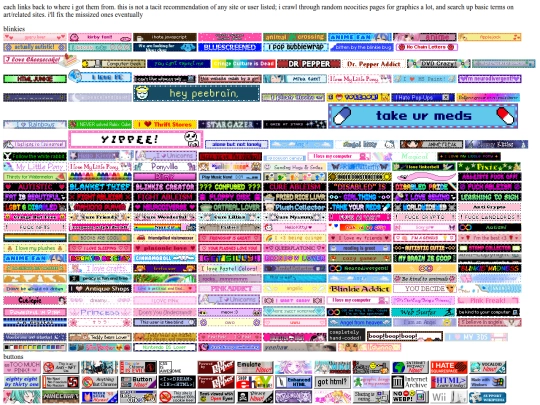HTML/blinkies screenshot