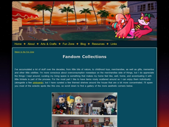funzone/collections screenshot