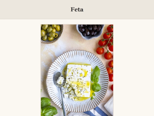 feta screenshot