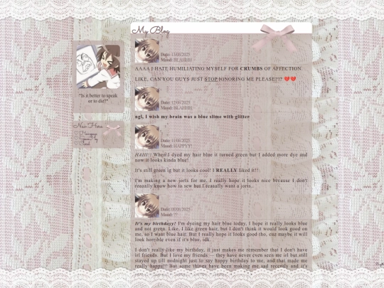 WhispsBlog screenshot
