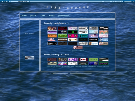 links screenshot