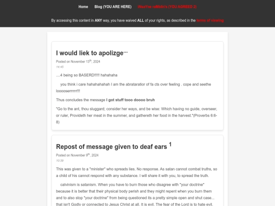 blog screenshot