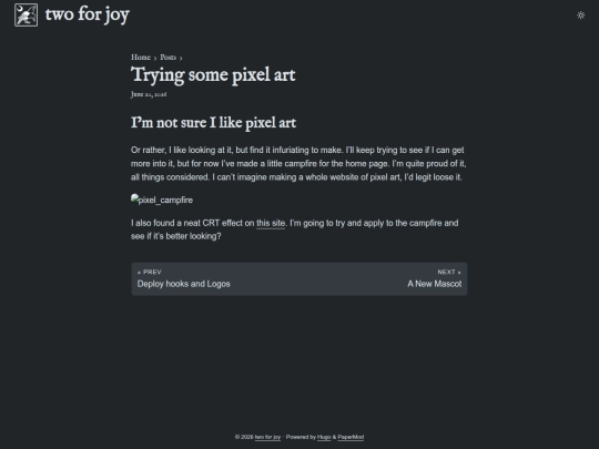 posts/pixels screenshot