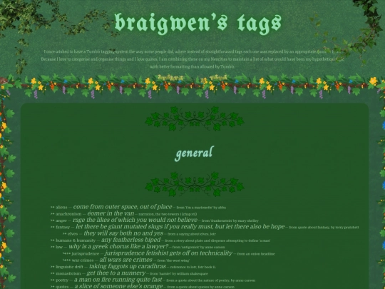 tags screenshot