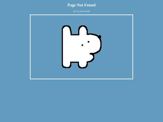 not_found screenshot