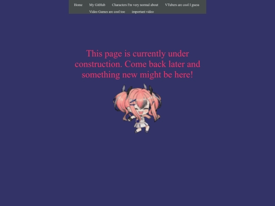 underConstruction screenshot
