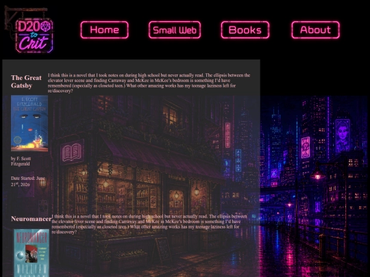 books screenshot
