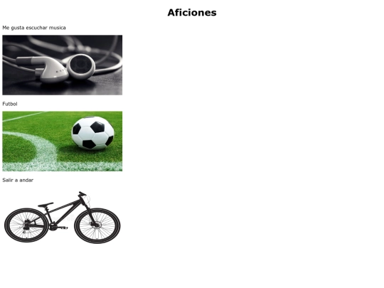 aficiones2 screenshot