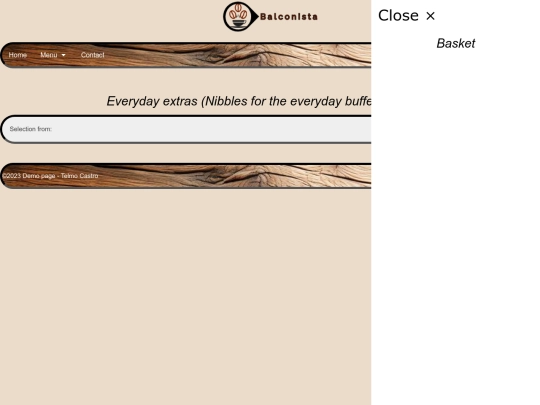 websites/ExtrasMenu screenshot