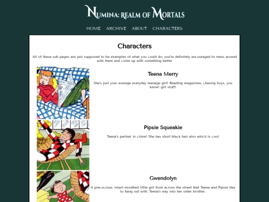 characters screenshot
