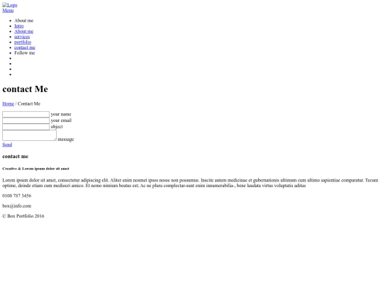contact screenshot