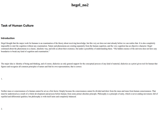 hegel2 screenshot