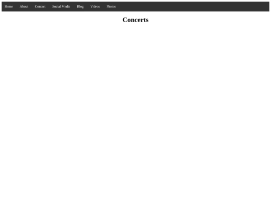 Blog screenshot