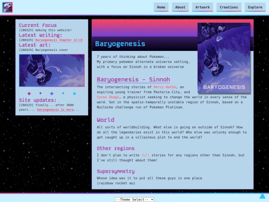 baryogenesis screenshot