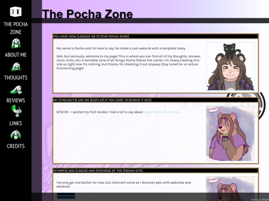 testpage screenshot
