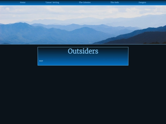 Final Light/CanonSetting/NewFactions/Outsiders screenshot