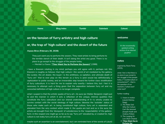 essays/Furry/highculture screenshot