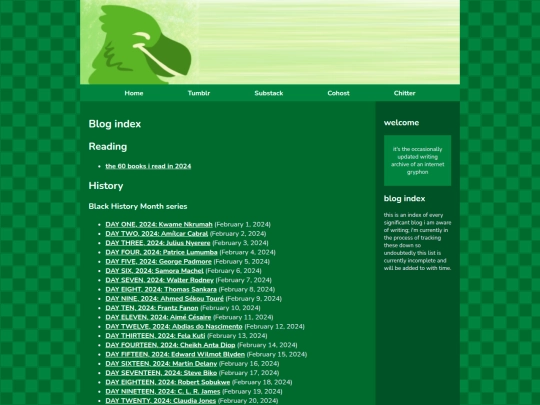 essays/blogindex screenshot