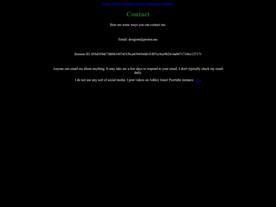 contact screenshot