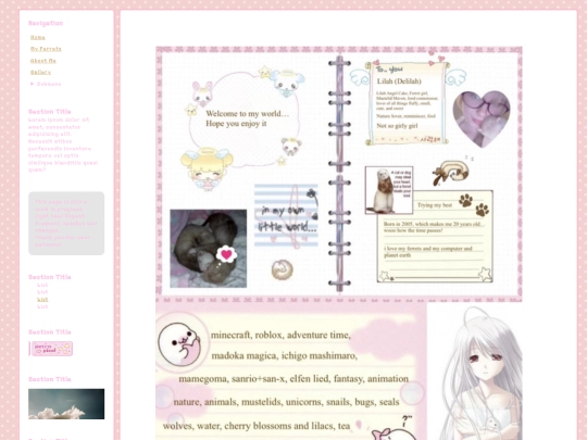 aboutme screenshot