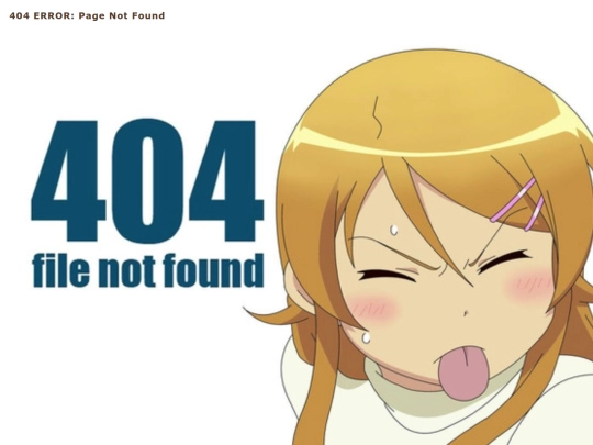 not_found screenshot
