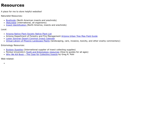 references screenshot