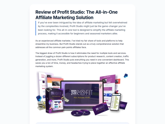 profitstudioreview screenshot
