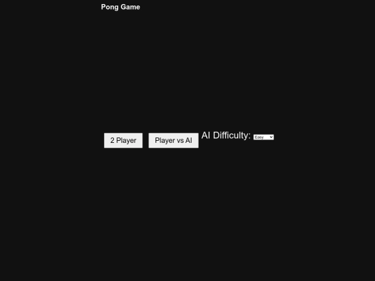 pong screenshot