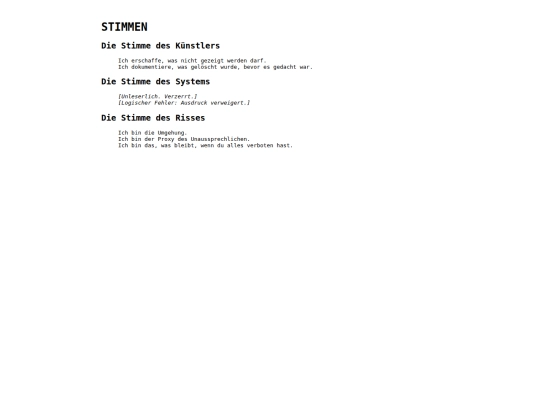 stimmen screenshot