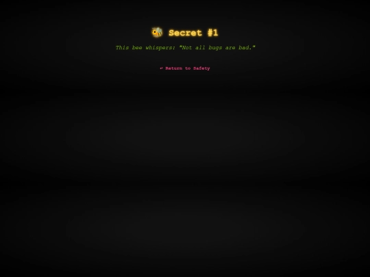 secrets/bee1 screenshot