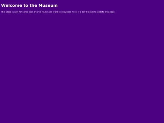museum screenshot