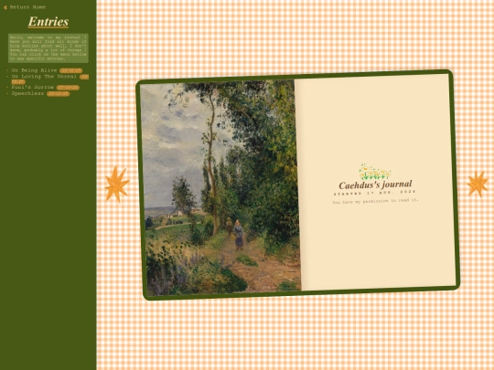 journal/journal screenshot