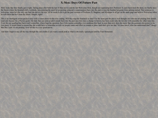 xmendays screenshot