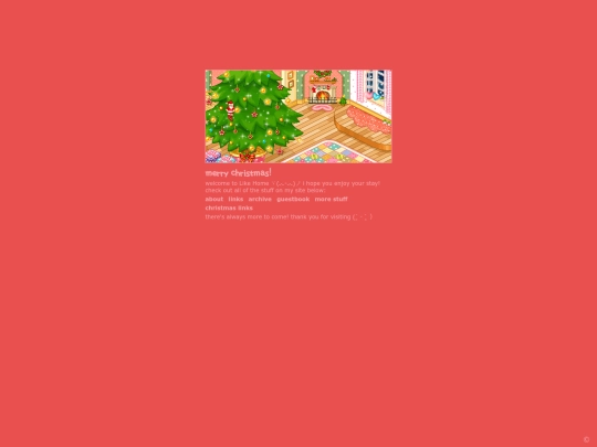 archive/home_christmas2020 screenshot