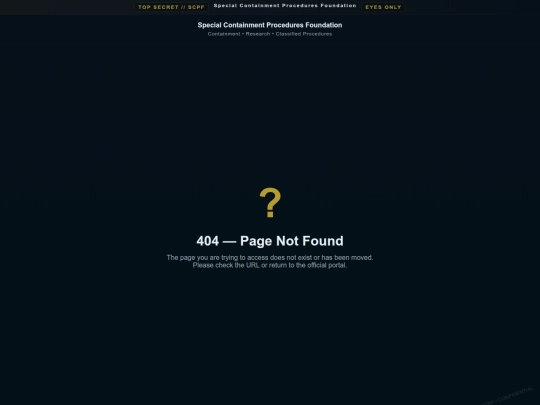 not_found screenshot