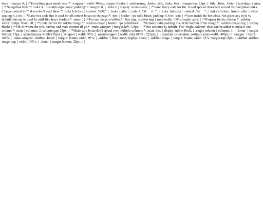 aboutpage screenshot