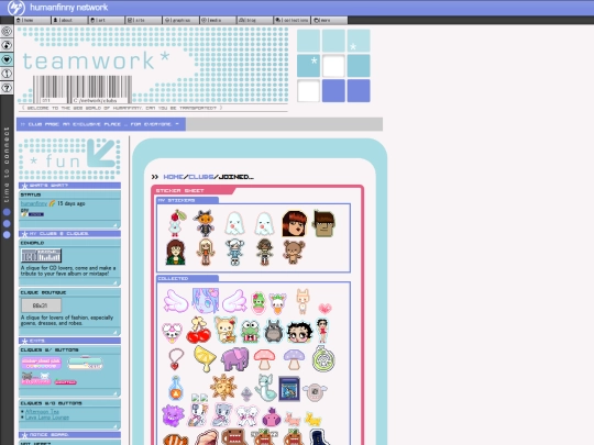 clubs/clubs screenshot