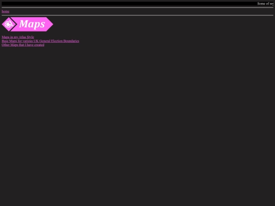 Maps screenshot