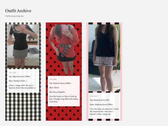 outfits screenshot