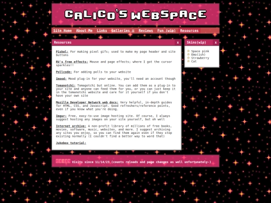 resources screenshot