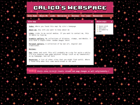 site-map screenshot