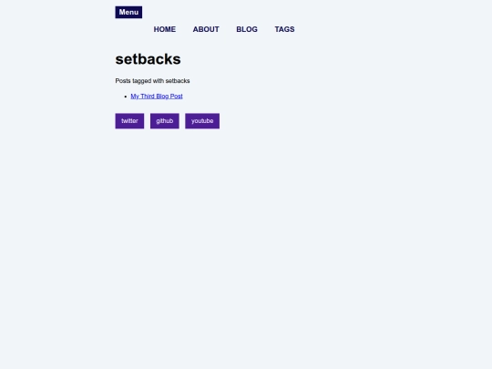 tags/setbacks screenshot