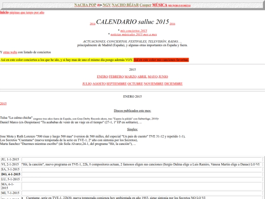 salluc/calendario2015 screenshot