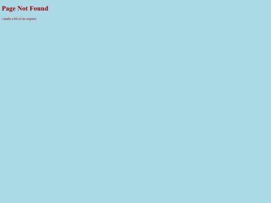 not_found screenshot