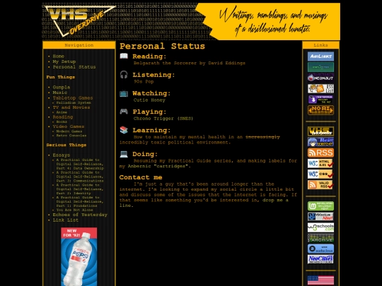 status screenshot
