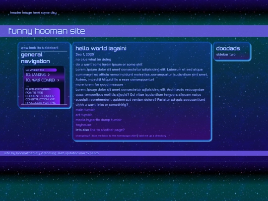 blog/newhome screenshot